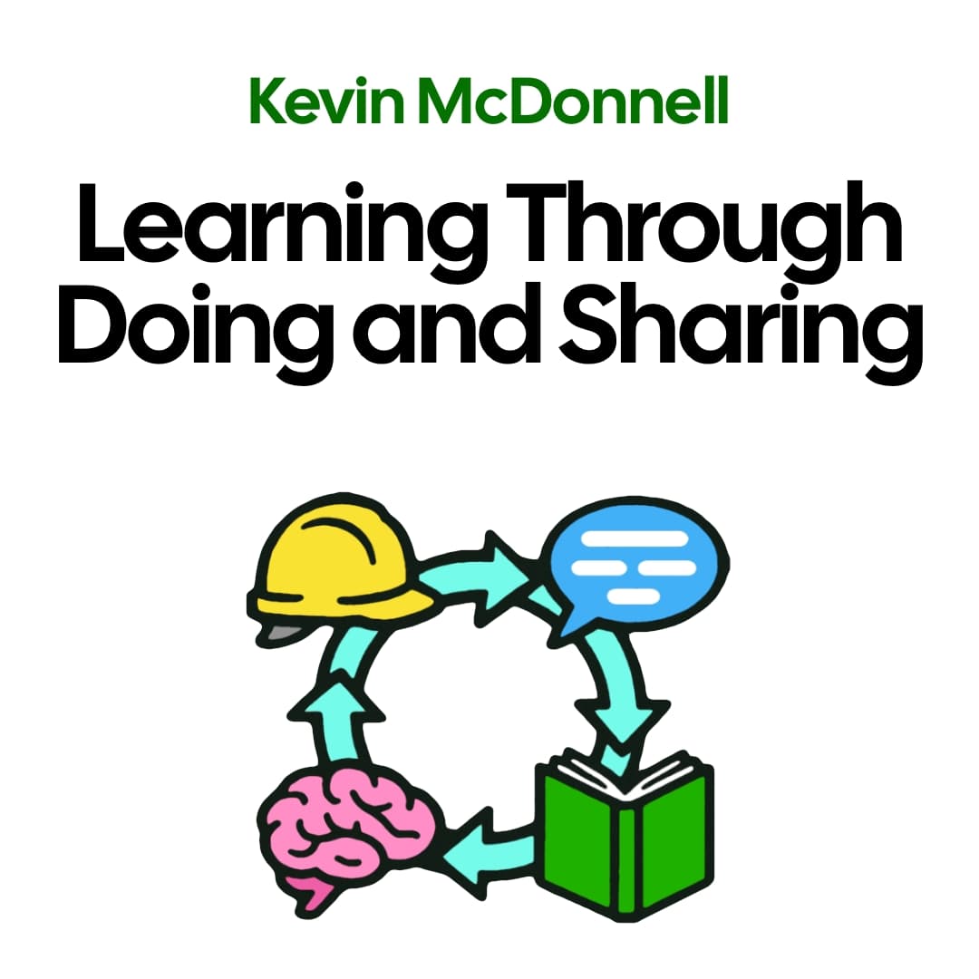 Learning Through Doing and Sharing